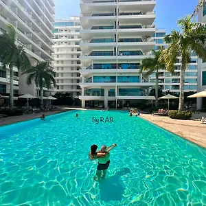 Apto- Condominio H Sonesta - Morros-Salida A La Playa - Cerca Hotel Americas Cartagena